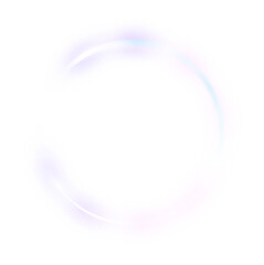 Lens flare light effect.