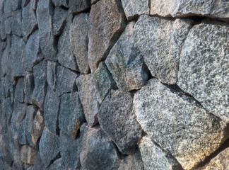 Abstract texture background of natural stone wall 