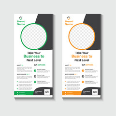 rack card design template