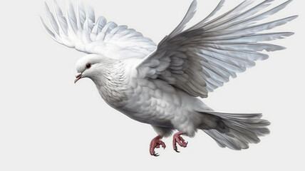 Fototapeta premium White dove