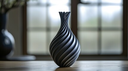 Vase made using advanced printing technology in the industrial revolution