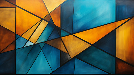 abstract and geometric art