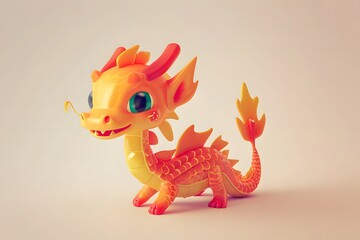 A cute little dragon