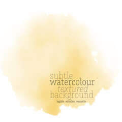 Gold Watercolor Splash