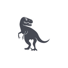 T-Rex And Bones Logo Design