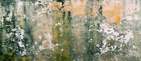 Background concept of moldy old concrete walls.