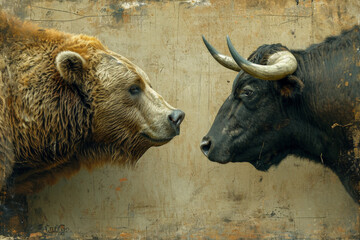Stocks bear market vs bull market