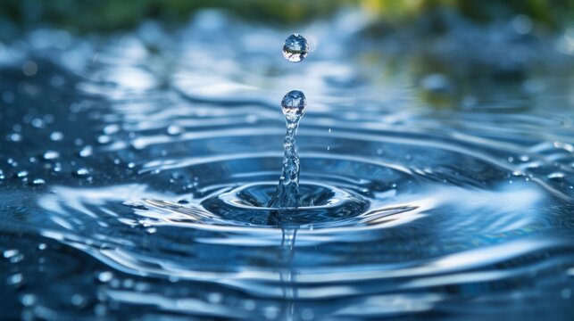 World water day. Relationship between water, ecosystems and human well being. The impact of climate change on water resources and innovative approaches towards sustainable water management