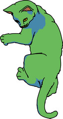 猫（cat）(PNG)