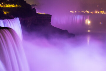 falls at night