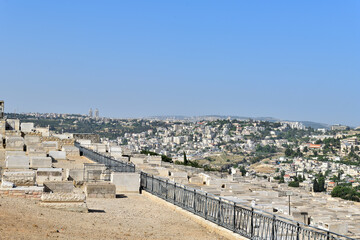 Obraz premium view of the Jerusalem city