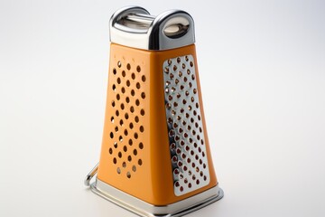 Parmesan Cheese Grater, on isolated white background, Generative AI