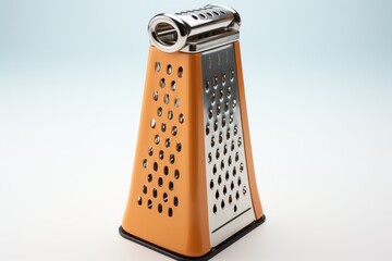 Parmesan Cheese Grater, on isolated white background, Generative AI