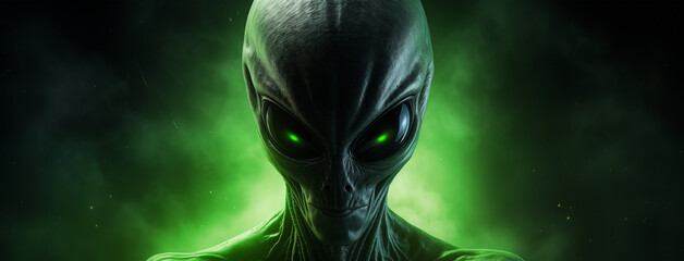 Alien Portrait Close Up
