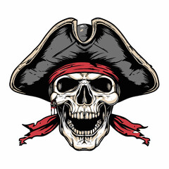 pirate skull and crossbones
