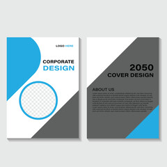 book cover design template