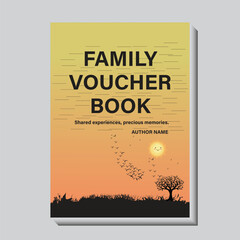 book cover design template
