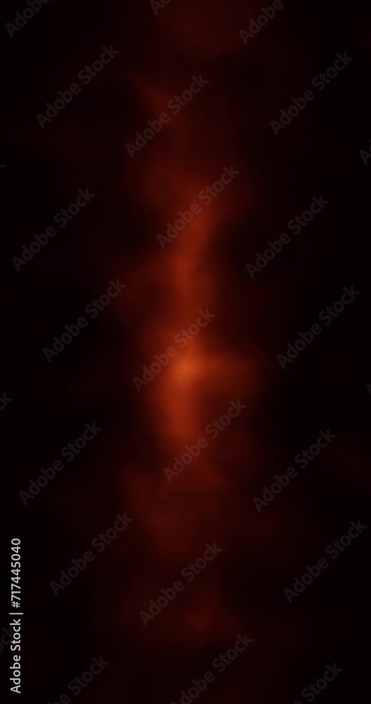 Canvas Prints abstract vertical fire flame loop slow motion on black background.