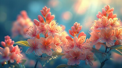 Photographed Close Bright Flowers Chestnut Spring, Background Banner HD