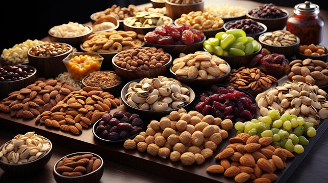 variety of sweets high definition(hd) photographic creative image