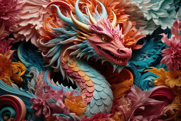 Dragon Image, Logo, Icon and symbol in Chinese culture