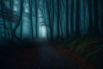 morning in the forest