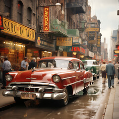 1950s USA - Real Street Scenes of Vintage America