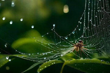 spider on web