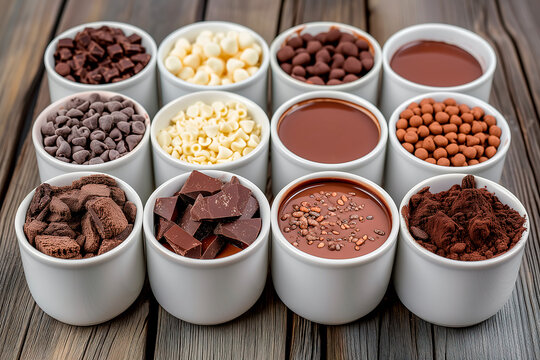 A Variety of Chocolates for Cocoa Lovers
