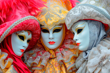 The Living Art of the Renowned Venetian Carnival
