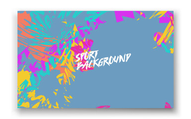 Abstract grunge background. Abstract backgrounds for banner, poster, backdrop, creative project, stickers, etc. Vector background.