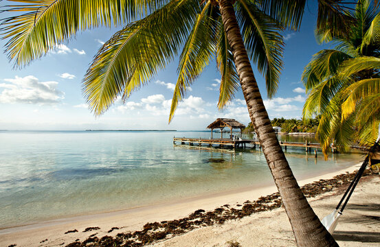 Belize island South Water Caye.
