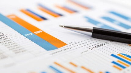 well-organized, detailed spreadsheet with positive financial trends