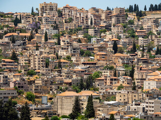 Fototapeta na wymiar Nazareth, Israel, view of the city