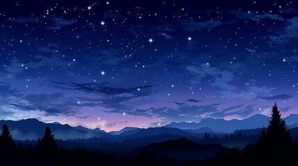 sky with clouds