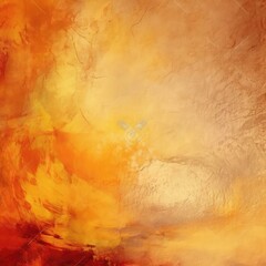 Fototapeta premium Orange yellow paint background material, generated by AI