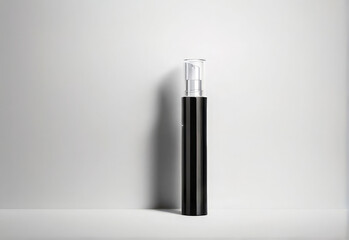 spray Bottle tube, Dispenser product mockup top view. Mockup Ai Generative 