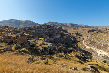 The beautiful landscapes from article city hasankeyf of turkey.