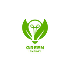 Green energy logo