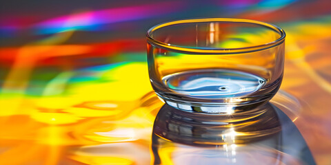 abstract refraction background