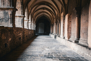 Inside the cathedral of Naumburg, UNESCO world heritage