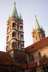 Fototapeta na wymiar Inside the cathedral of Naumburg, UNESCO world heritage