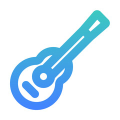 Naklejka premium acoustic guitar