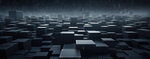 Obraz premium Contemporary geometric mosaic graphics presented in a low-poly style.