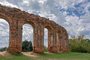 ruins of an old castle