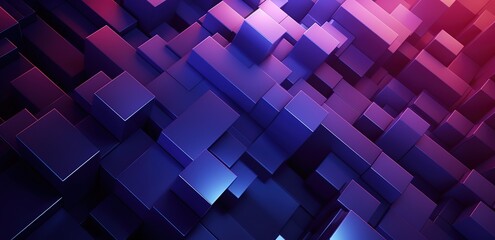 A background in 3D style with embossed square shapes. generative AI