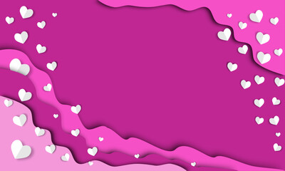 pink heart background for making Valentine's day card,wedding card. the meaning of love	