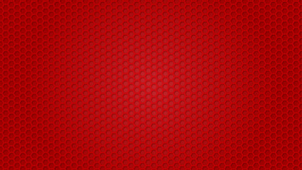 red hexagonal pattern background