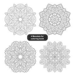 4 Best Quality Mandala Design For colouring Book