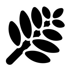 Obraz premium pinnatisect leaf